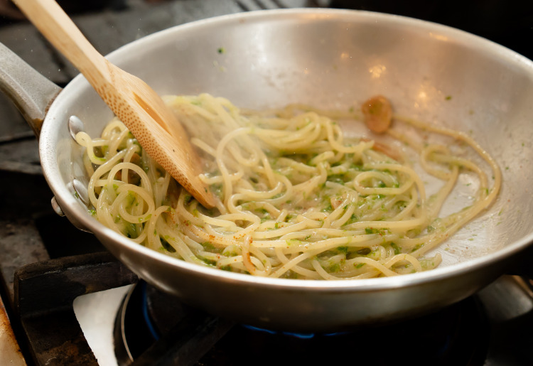 生パスタメニュー